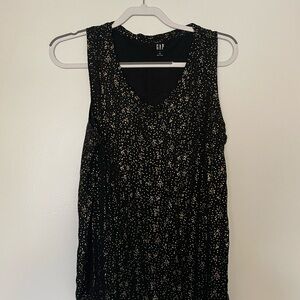 GAP Black and Gold Women's Top